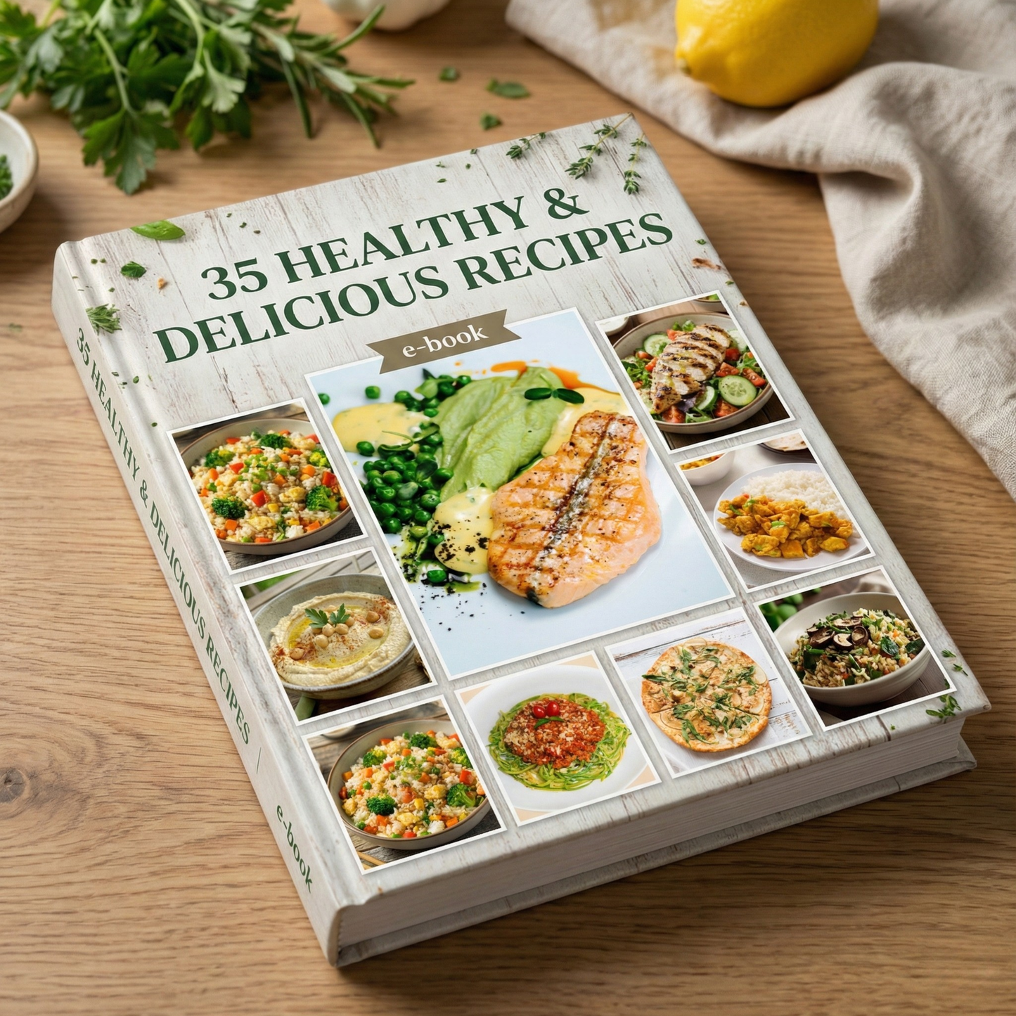 35 Healthy & Delicious Recipes | Digital eBook